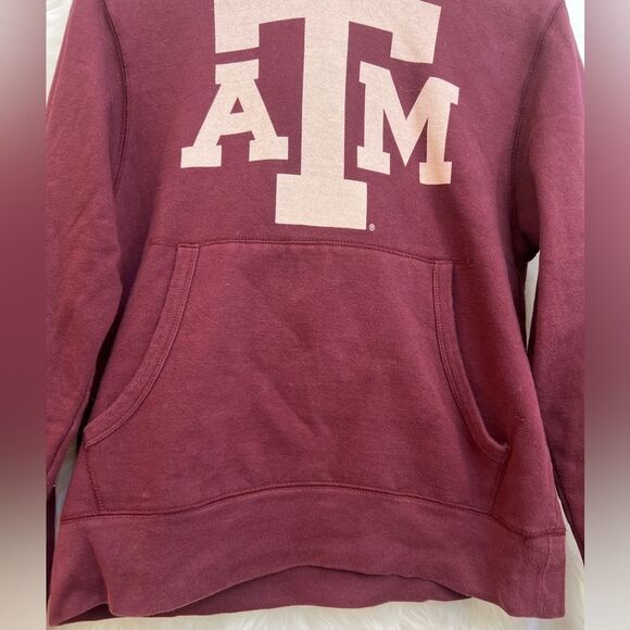 Texas A&M University Aggies logo hoodie sweatshirt - Picture 4 of 8